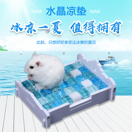 小仓鼠降温用品冰床消暑