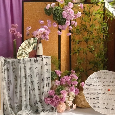 结婚剪纸舞龙拍照道具网红