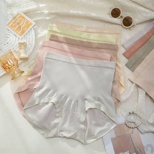 收腹提臀裸氨舒适无缝一体内裤