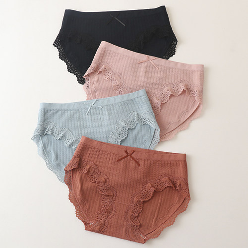 全棉底裆夏季包臀三角裤透气薄款
