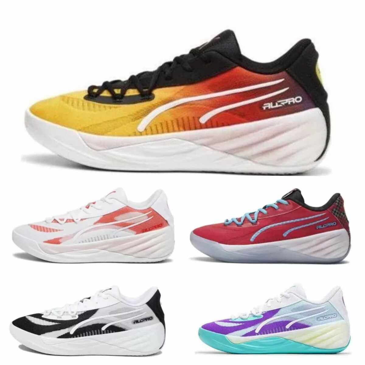 新款all pro nitro库兹马拉梅洛三球球鞋男子耐磨缓震实战篮球鞋