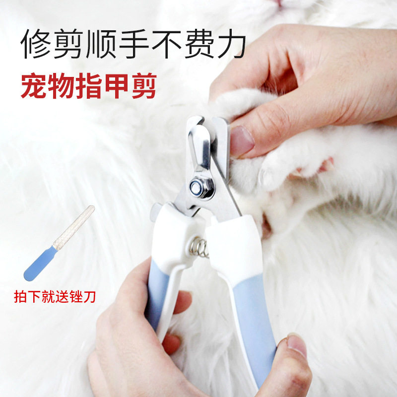 宠物狗狗指甲剪狗指甲钳猫咪用指甲剪专用指甲刀磨甲器泰迪用品