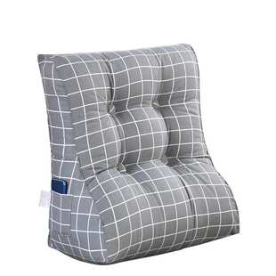 同房垫高枕头pp棉受孕 床头大靠背三角沙发靠垫护颈护腰床上软靠