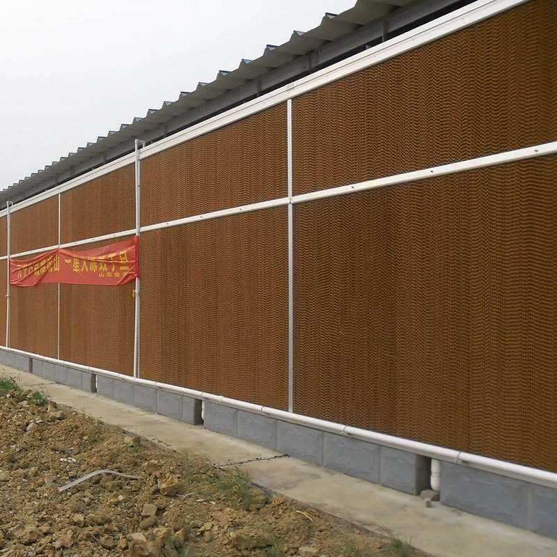 畜牧养殖大棚降温水帘车间降温湿帘墙水帘纸芯厂房水帘墙散热设备
