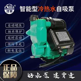 广东凌霄牌LM系列智能型全自动冷热水家用自来水管道增压泵