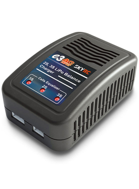 新品SKYRC E3 AC 航模 电池充电器2S 3S玩具平衡充零遥控飞机配件