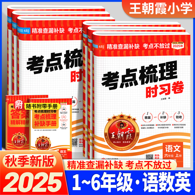 2025新版王朝霞考点梳理时习卷