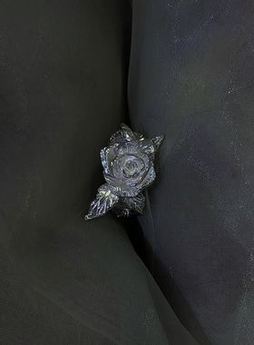 【K社制造】玫瑰手作戒指 开口可调节日常通勤小众简约