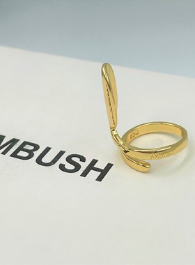【K社制造】戒指不规则尾戒高级感男女对戒指环男女925银饰品