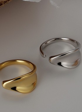 开口戒指高级感几何韩版几何