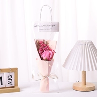 Новая 1 роза [розовый] свет+сумка