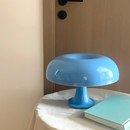 中古蘑菇台灯意大利包豪斯复古氛围灯书房客厅装 饰台灯卧室床头灯