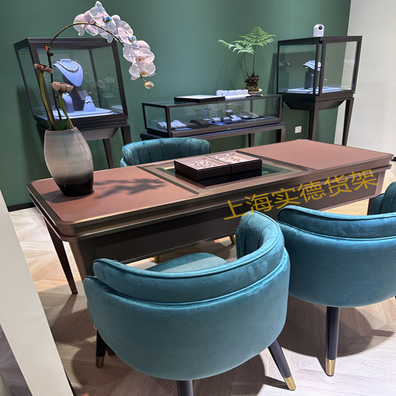 实德可推拉上海不锈钢洽谈桌