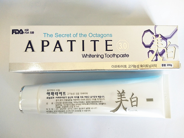 包邮韩国正品阿帕泰特美白牙膏