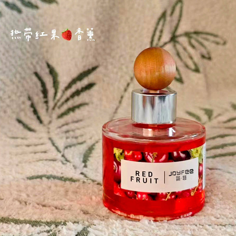 简非车载香薰正品红果蜜桃果味香氛无火香水精油摆件持久室内韩国