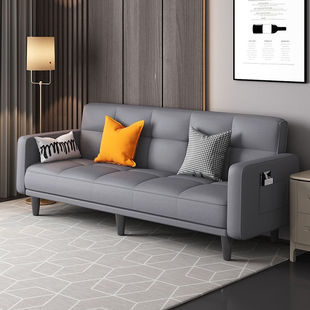 澜予折叠沙发床两用布艺科技布沙发折叠床懒人小户型客厅简易出租