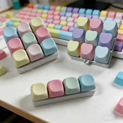 Colorful9 keyboard toys decompression clicker fidget toy键盘