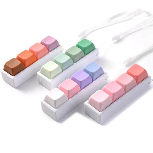 keyboard 4 key fidget clicker toy键盘减压按键玩具挂件礼物
