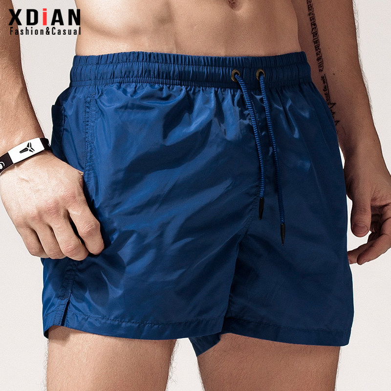 运动短裤男薄款速干跑步训练田径健身三分裤宽松休闲裤沙滩裤夏季