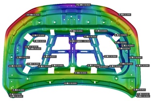 冲压模具autoform软件CAE分析成型仿真回弹回弹补偿钣金展开模具