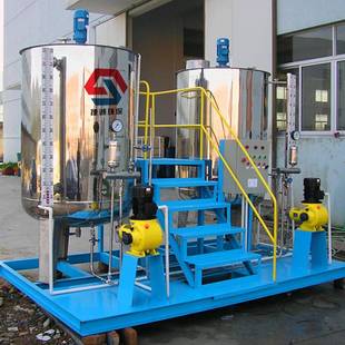 厂家直供不锈钢加药装置PAM/PAC加药装置污水处理设备质量保证