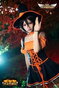 Liên minh huyền thoại lol da báo nữ Nedeli cosplay trang phục Halloween phù thủy nữ thợ săn hoang dã - Cosplay