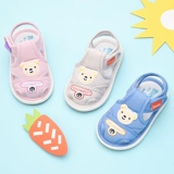 Детские летние сандалии, детская нескользящая обувь для раннего возраста, 1-2-3 лет, мягкая подошва