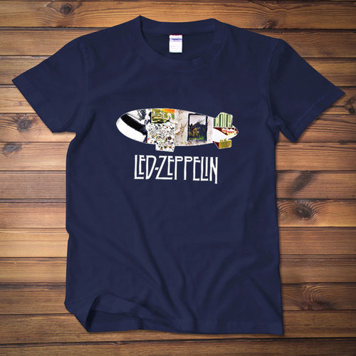 Led Zeppelin 齐柏林飞艇乐队 飞船男女宽松短袖摇滚T恤T-SHIRT