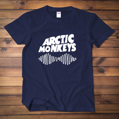 新款英国独立摇滚乐队 北极猴 男女短袖纯棉T恤 Arctic Monkeys
