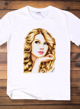 Taylor Swift泰勒斯威夫特周边衣服霉霉同款夏季短袖T恤宽松情侣