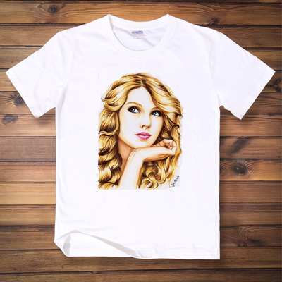 Taylor Swift泰勒斯威夫特周边衣服霉霉同款夏季短袖T恤宽松情侣