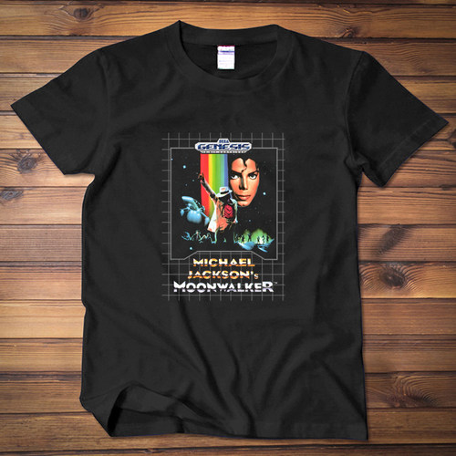 Michael Jackson T恤 Moonwalker 迈克杰克逊男女纯棉短袖Tshirt