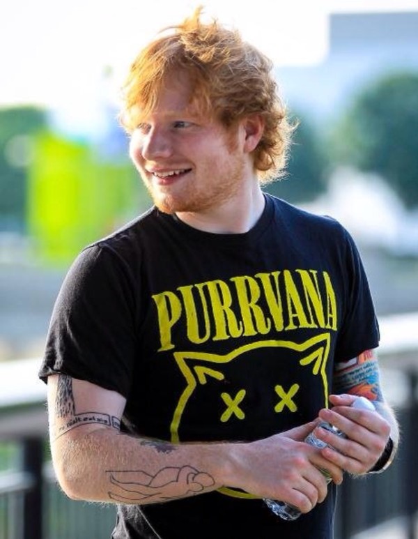 黄老板HOAX演唱会同款Ed Sheeran音乐短袖t恤半袖衫男女宽松衣服