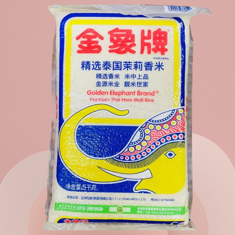 金象牌精选泰国茉莉香米5kg大米图片