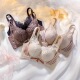乳胶内衣锦绣款 慕暮色天使正品 新款 聚拢调整无钢圈能量石女文胸罩