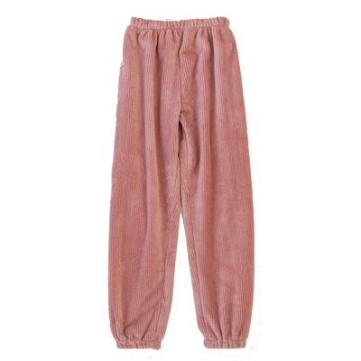 秋冬长裤珊瑚绒优美纺法兰绒情侣