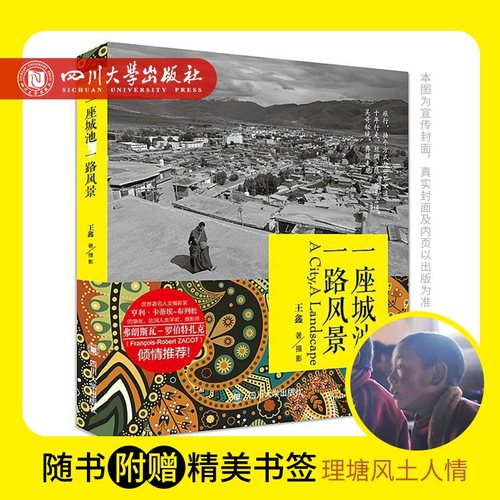 现货 【纪念版送精美书签】一座城池一路风景 甜野男孩理塘风景王鑫摄 然日卡村的希望 图片集 川西旅行纪念 四川大学出版社