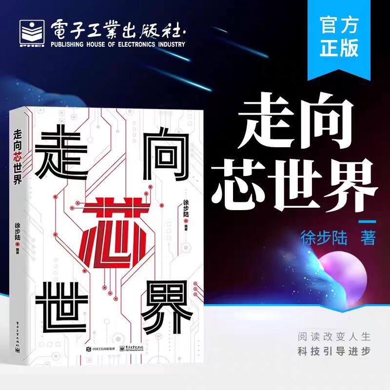 正版现货 走向芯世界 芯片设计制造封测软件工具电子通信设备芯片验证漫游指南系统理论测试方法通信芯片结构设计开发 徐步陆 著
