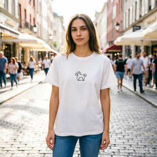 2026春季 时尚 百搭显瘦短袖 T恤女上衣潮小马6083 新款