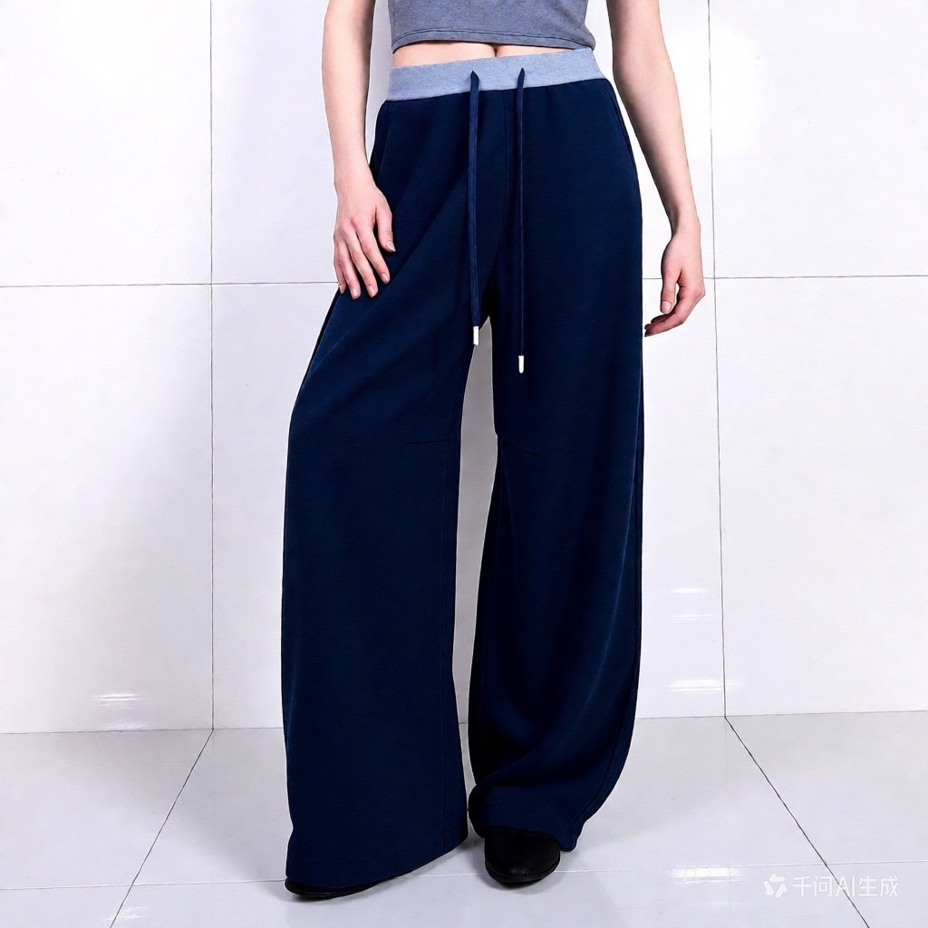 新款冬季加绒加厚保暖卫裤女高腰宽松休闲运动阔腿长裤子25737,女装/女士精品,卫裤,淘宝优惠券,粉丝福利购,淘宝优惠卷