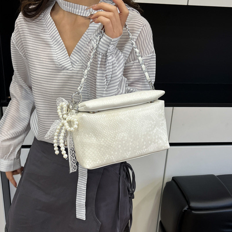 2025包包新款时尚洋气百搭链条质感高级单肩荔枝斜挎包气质盒子包,箱包皮具/热销女包/男包,小方包,淘宝优惠券,粉丝福利购,淘宝优惠卷