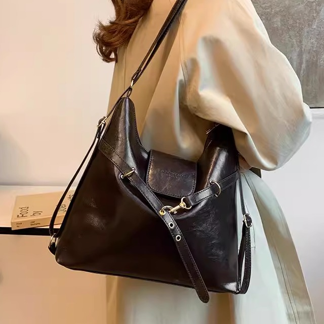 复古托特包赫雅大容量双肩