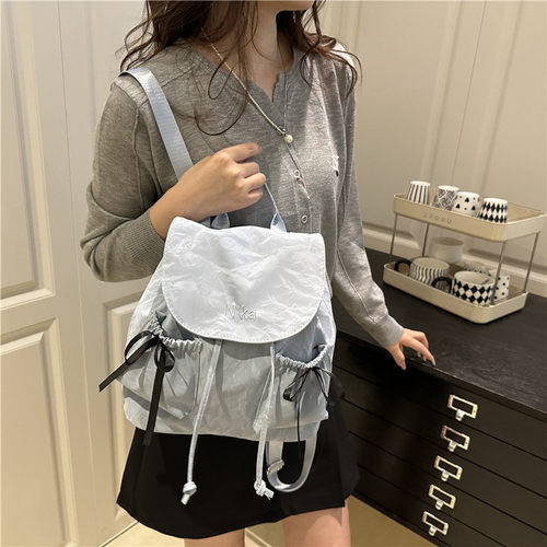 潮韩国小众背包大容量旅行包