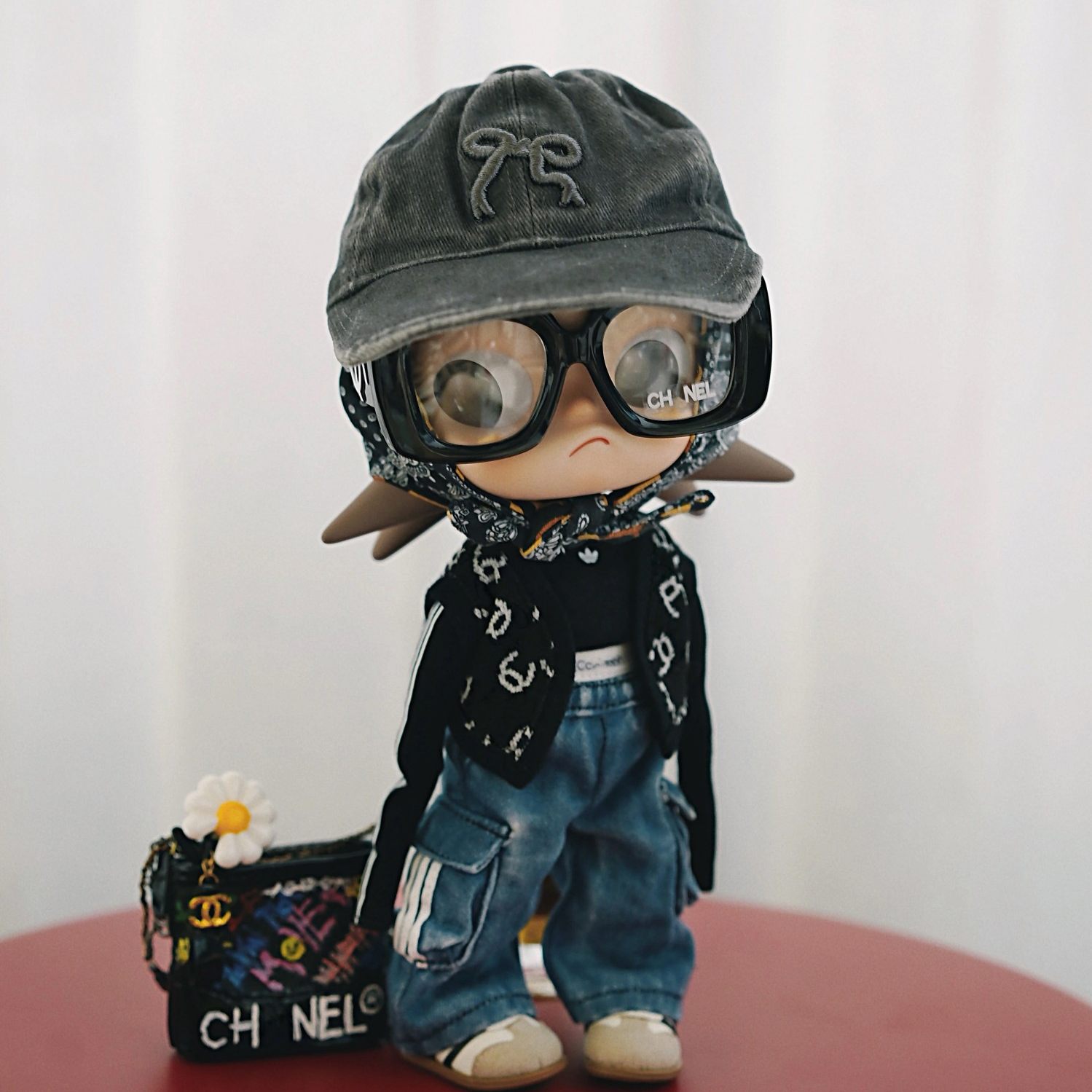 Zsiga1/8可动人偶开衫娃衣c*k印花短裤运动裤内裤比基尼漏腰内裤