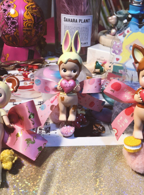 正版sonny angel2019情人节丘比天使娃娃空调夹车载香薰出风口