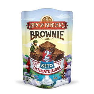 香港进口BIRCH BENDERS美国低碳生酮布朗尼粉无麸质预拌粉306克