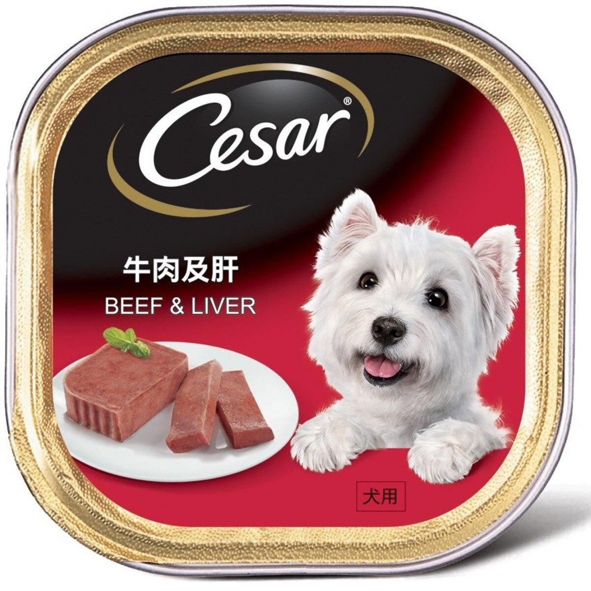 澳大利亚 西莎 - 纯鲜肉系列牛肉及肝(100克)狗餐盒 - 宠物狗狗粮