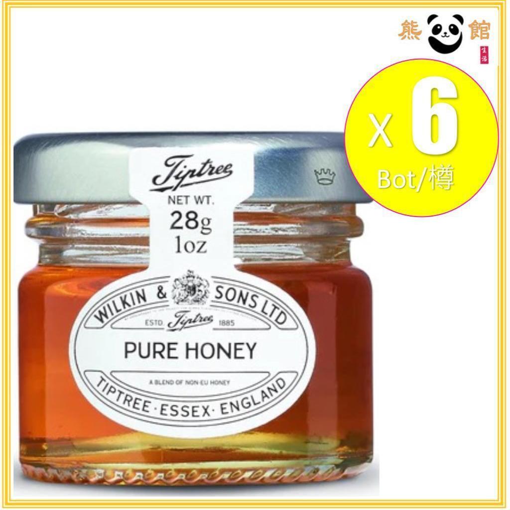 Tiptree - 英国 Tiptree 纯蜂蜜 x 6瓶【28g 1瓶】