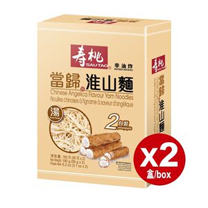 寿桃牌淮山面当归味90G营养养生非油炸美味食品