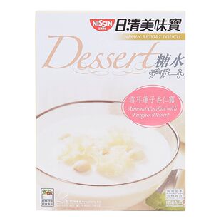 日清 香港进口雪耳莲子杏仁露营养简单早餐加热即食甜点糖水440克
